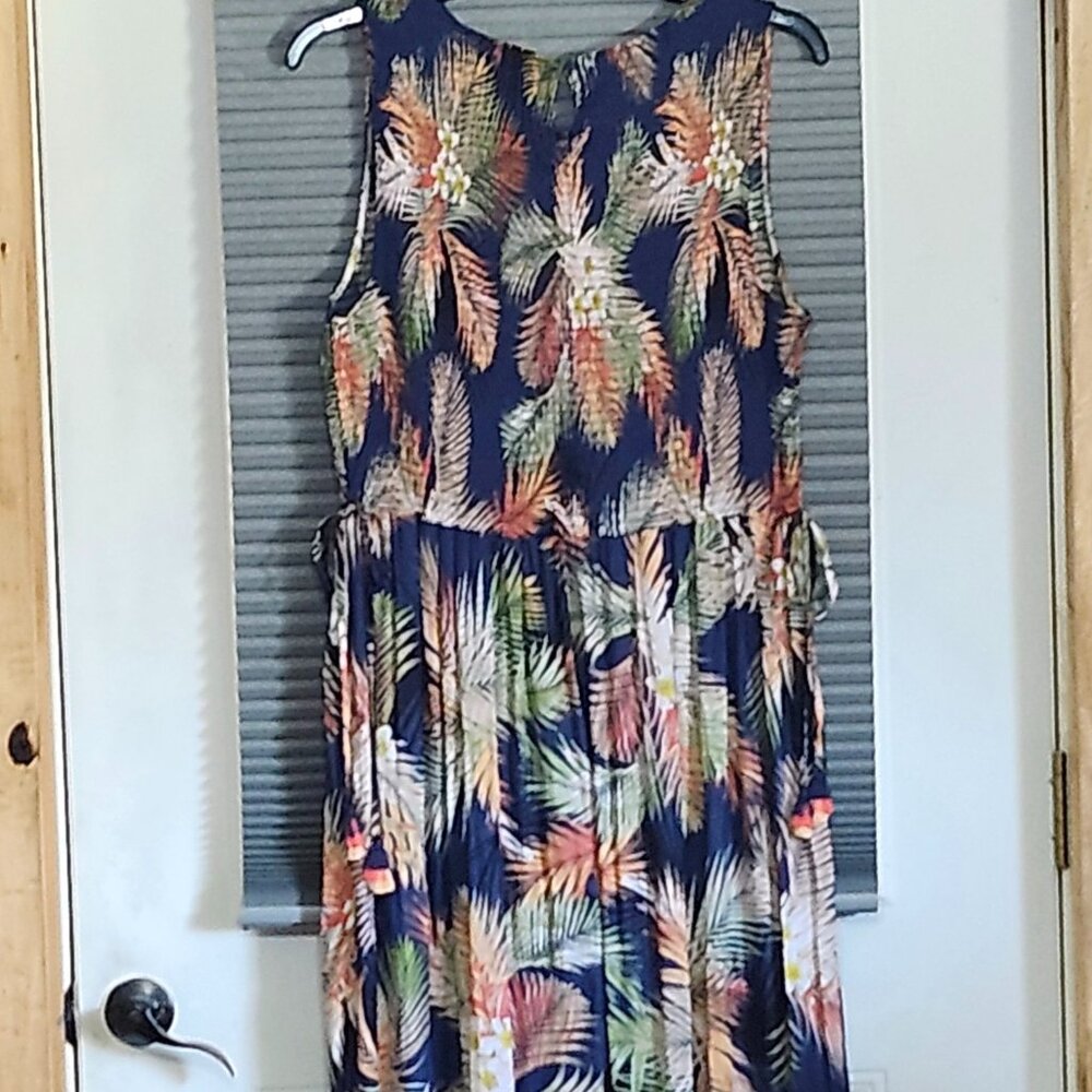 Terra & Sky womans plus maxi dress size 2x